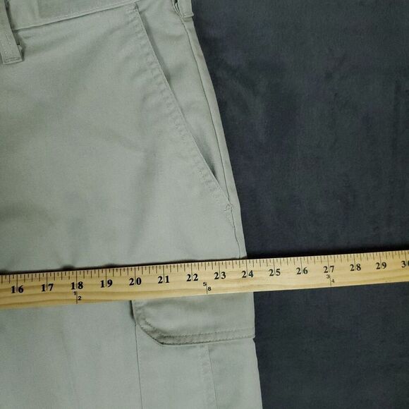 Cintas Comfort Flex Cargo Work Uniform Pants Men's Beige Size 38x31 - Picture 9 of 16